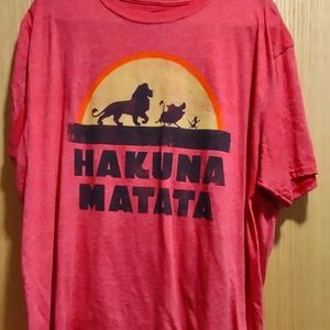 Lion King Hakuna Matata XL